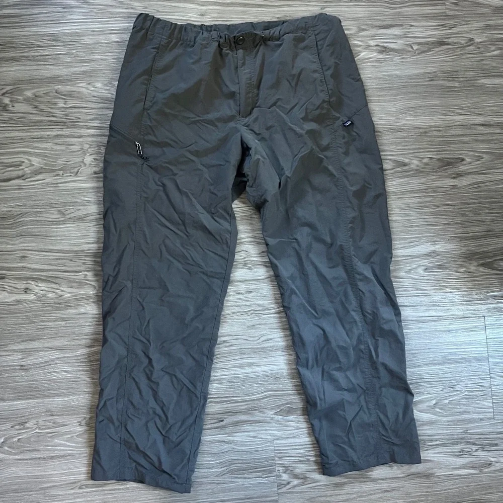Patagonia Gi III Pants Mens XL Forge Grey Nylon Run Hiking Outdoor 55029 SP15